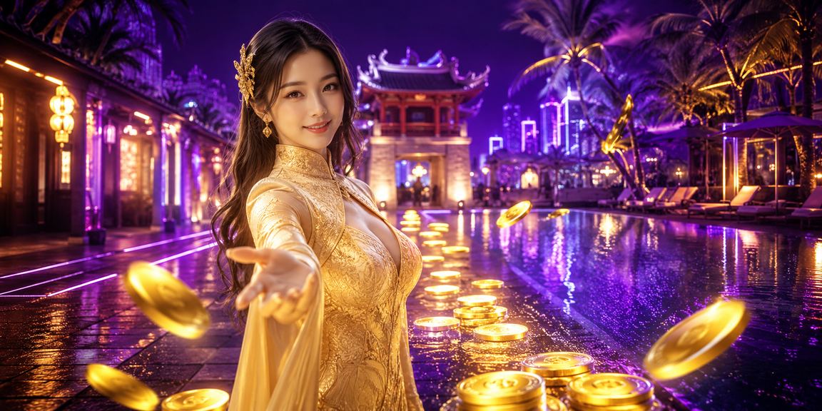 Thành viên VIP xsmm tại Hà Nội trong trang phục áo dài thưởng thức trò chơi casino cao cấp